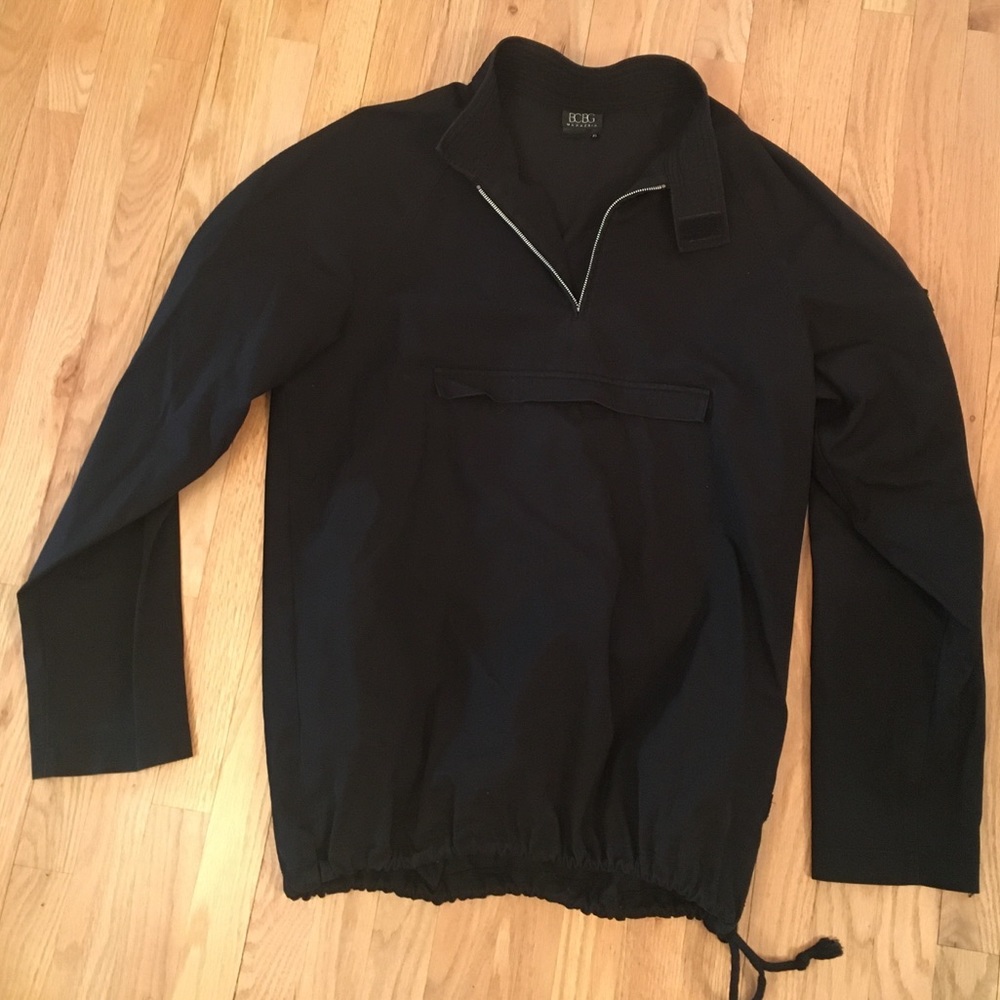 BCBGMaxAzria black pullover jacket XL